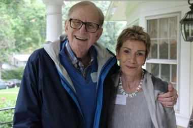 couple at cancer retreat reunion