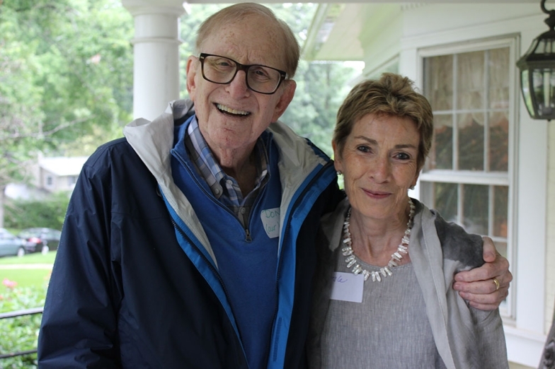 couple at cancer retreat reunion