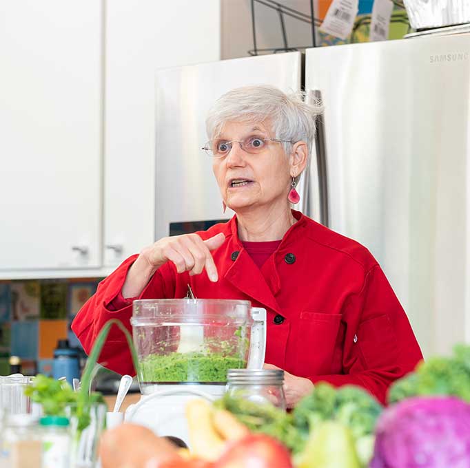 Cooking and nutrition to support cancer treatment class