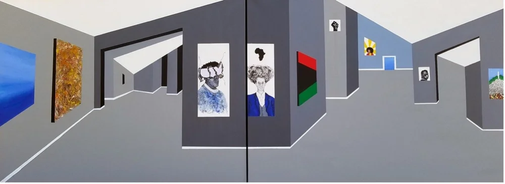 Power Room Diptych - Tim Davis