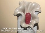 Jack in the Pulpit No. 2 - Indiana Limestone and Blown Glass - John Sonnier