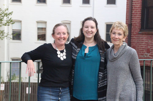 Kiersten Gallagher, Erin Price, Carole O'Toole, Smith Center Navigators