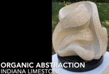 Organic Abstraction - Indiana Limestone - John Sonnier